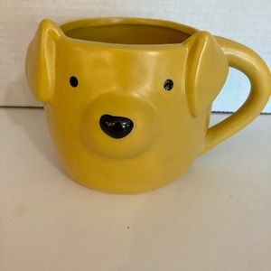 Golden Retriever Dog coffee Mug 25 oz Yellow